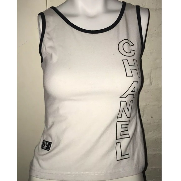 Chanel Black Mademoiselle Runway Coco Vest/Top Tank Top/Cami Listed By Beth - Tradesy